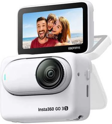 „Insta360 GO 3S Standard Edition“ – „Arctic Baltas“ – 64 GB