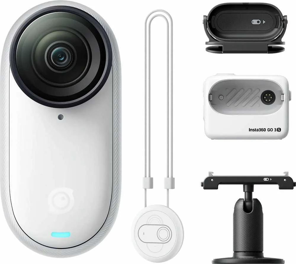 „Insta360 GO 3S Standard Edition“ – „Arctic Baltas“ – 64 GB