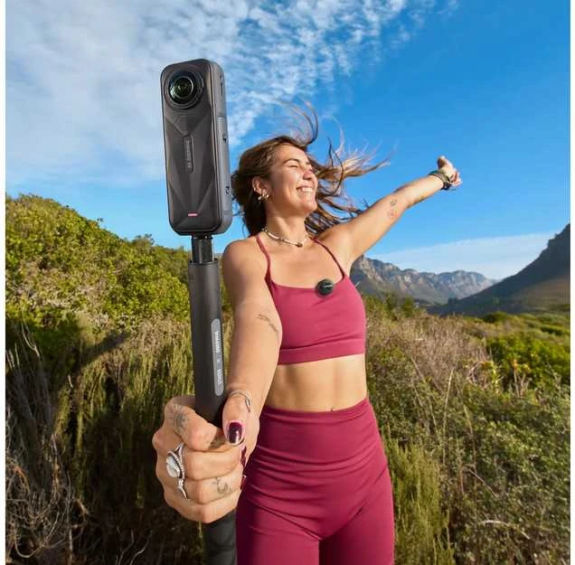 „Insta360“ mikrofono oro siųstuvas