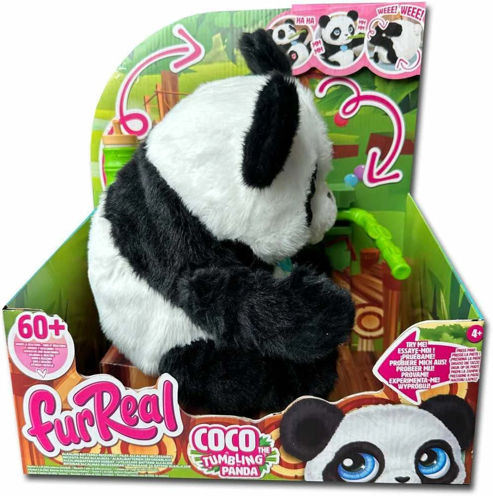 Interaktyvi pliušinė panda Hasbro FurReal Coco The Tumbling Panda