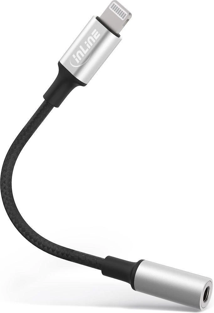 Intos InLine Lightning – 3,5 mm ausinių adapteris