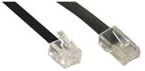 Intos InLine RJ11 - RJ45 telefono kabelis, 3 m, vyriškas / vyriškas