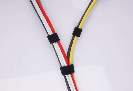 LABEL THE CABLE Dual Velcro Roll 3m - juodos spalvos