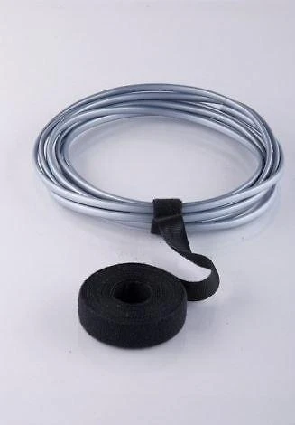 LABEL THE CABLE Dual Velcro Roll 3m - juodos spalvos