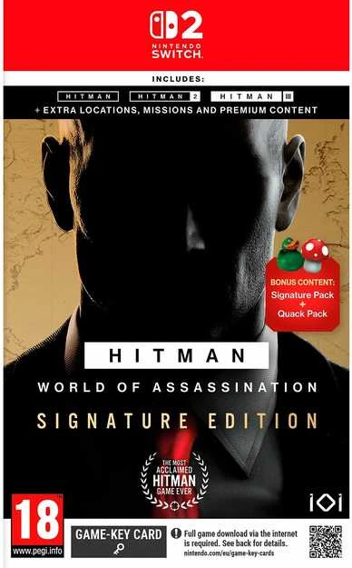 IO Interactive WARNER BROS Hitman: World of Assassination: Signature Edition (Switch 2)