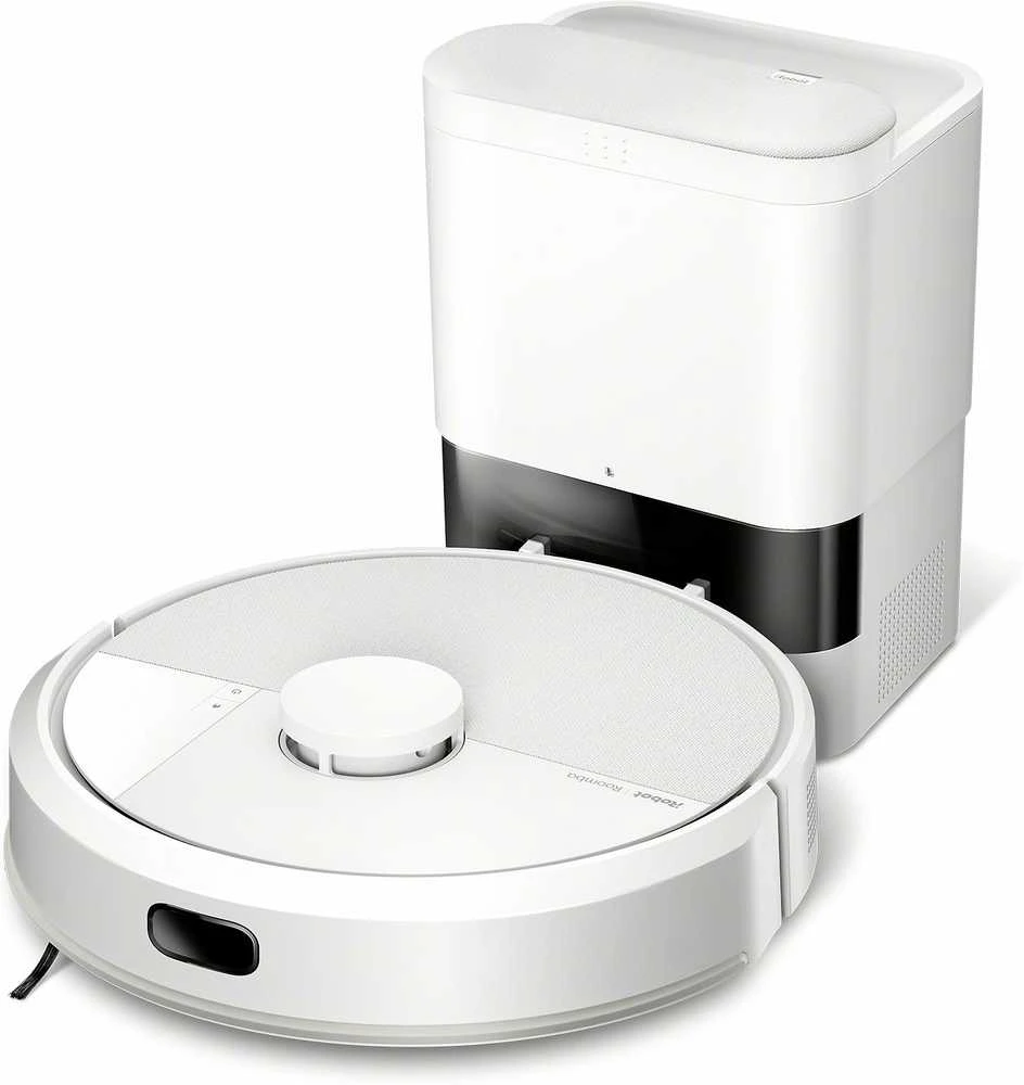 Dulkių siurblys - robotas iRobot Roomba 105 Combo su AutoEmpty stotele, baltas