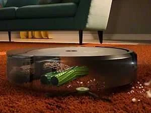 Dullkių siurblys - robotas  iRobot Roomba Combo 10 Max  su  AutoWash stotimi, Juodos spalvos