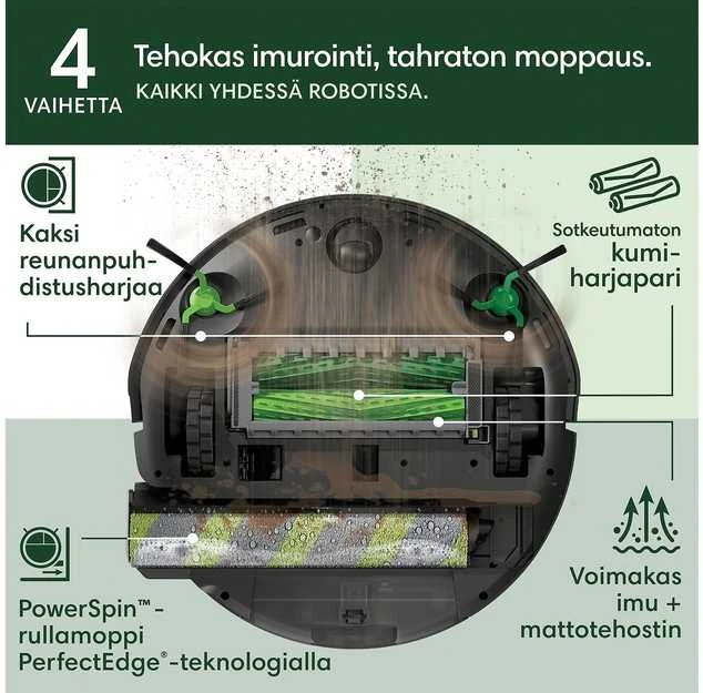 iRobot Roomba Max 705 Combo juoda + stacja