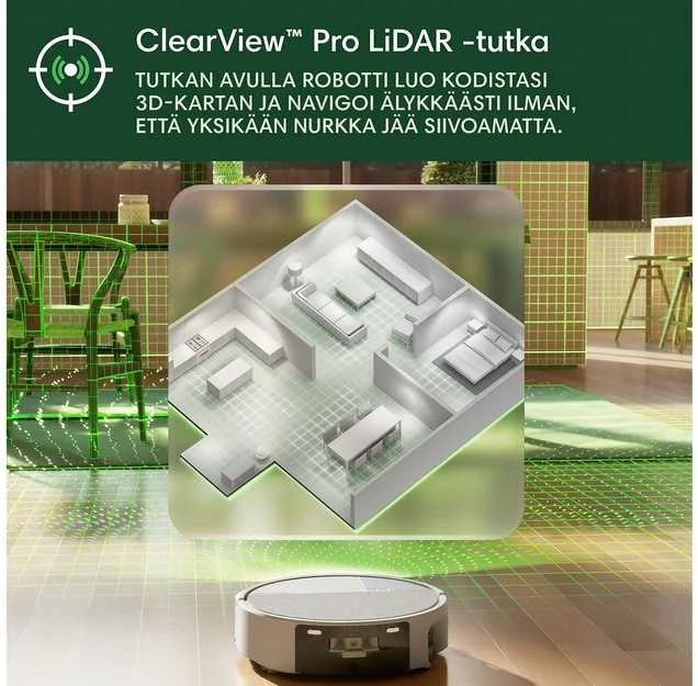Dulkių siurblys - robotas iRobot Roomba Max 705 Combo, baltas