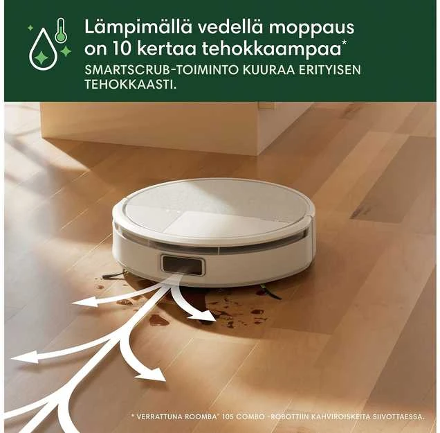 Dulkių siurblys - robotas iRobot Roomba Max 705 Combo, baltas