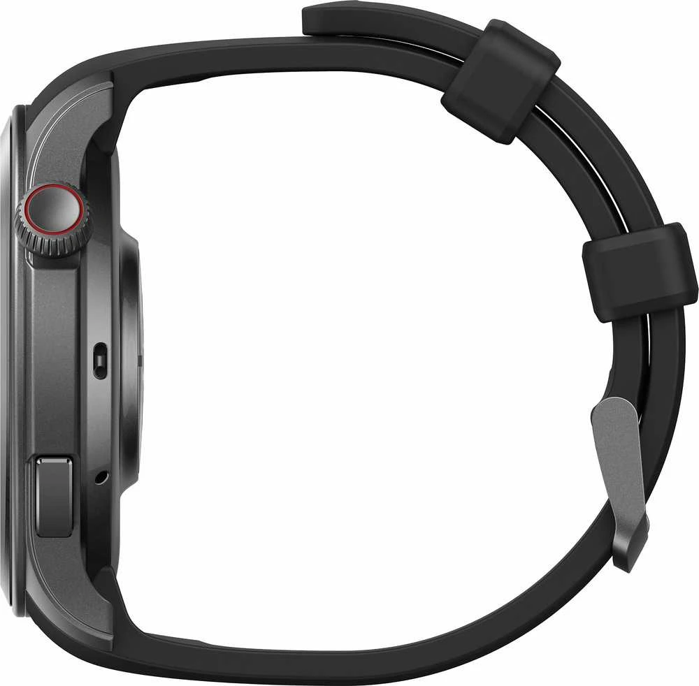 Išmanusis laikrodis Amazfit Balance, Tamsiai pilkos spalvos korpusas su juodos spalvos dirželiu