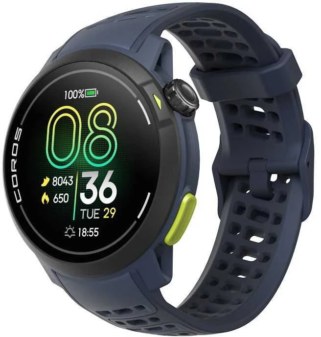 Išmanusis laikrodis Coros Watch Pace Pro, 46 mm, Mėlynas