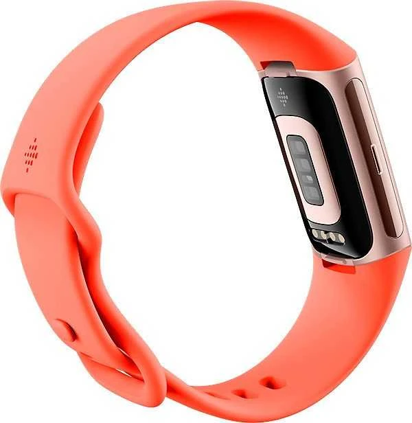 Išmanusis laikrodis Fitbit "Activity tracker Charge 6" Spalva: koralų/šampano (GA05184-EU)