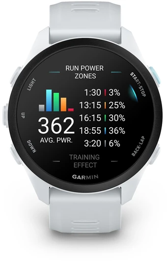 „Garmin Forerunner 70“ išmanusis laikrodis, baltos spalvos