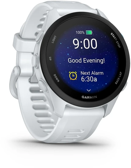 „Garmin Forerunner 70“ išmanusis laikrodis, baltos spalvos