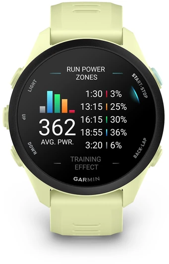 „Garmin Forerunner 70“ išmanusis laikrodis, citrinų spalvos
