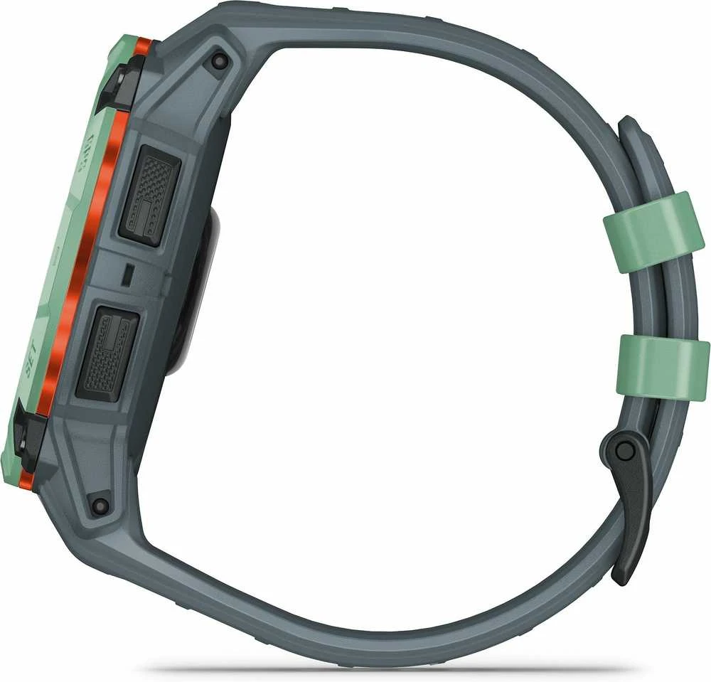 Išmanusis laikrodis Garmin Instinct 3, 50 mm, AMOLED,  Neotropinio dizaino su saulėlydžio dizaino dirželiu