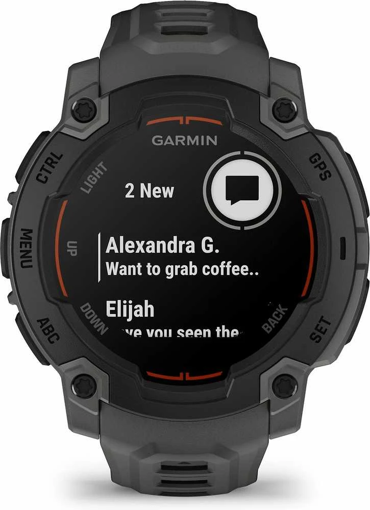 Išmanusis laikrodis Garmin Instinct E – 45 mm, Juodas with Charcoal Band