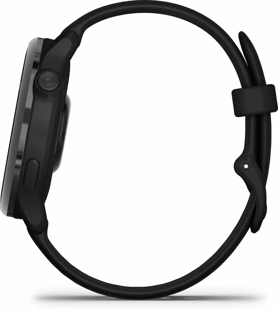 Išmanusis laikrodis Garmin vívoactive® 6, Melsvai pilkos spalvos su juodu dirželiu