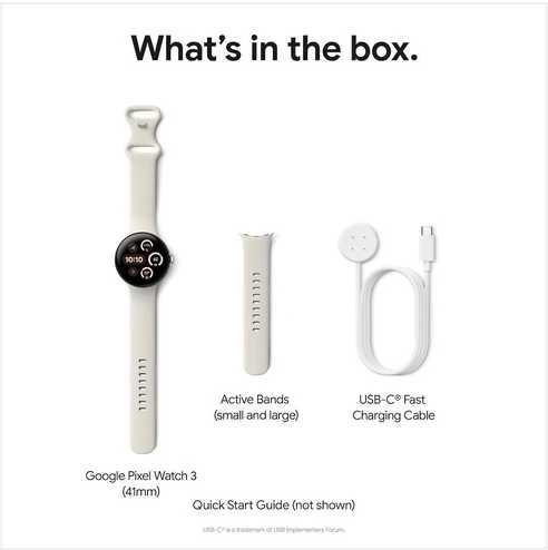 Išmanusis laikrodis Google Pixel Watch 3 41mm LTE – Obsidian Juodas