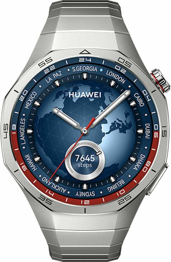 Išmanusis laikrodis Huawei Watch GT 5 Pro Elite (46 mm), Titatinis korpusas ir apyrankė