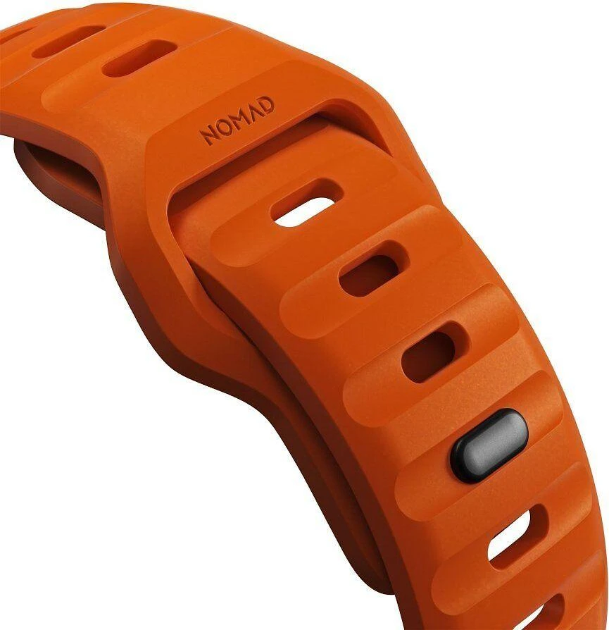 Apple Apyrankė Nomad Sport Strap M/L, oranžinis - AW Ultra 2/1 (49mm) 9/8/7 (45mm)/6/SE/5/4 (44mm)/3/2/1 (42mm)