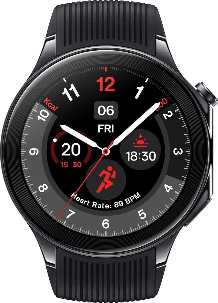 Išmanusis laikrodis OnePlus Watch 2 – Juodas