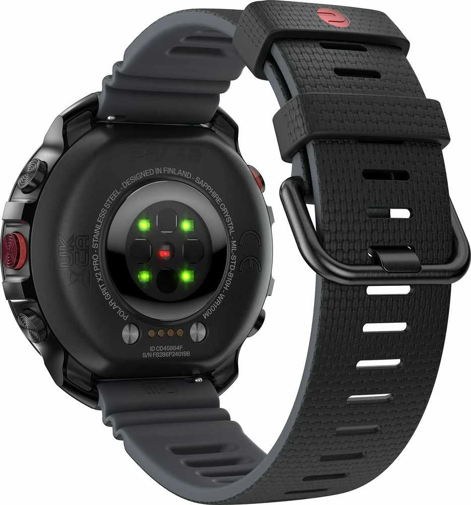 Išmanusis laikrodis  Polar Grit X2 Pro, Juodas