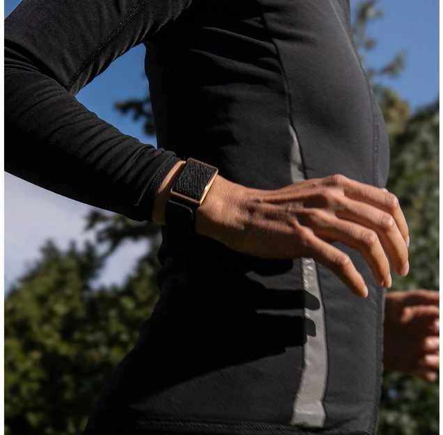 POLAR LOOP GEN2 nešiojama sveikatos apyrankė ir fitneso stebėjimo priemonė be ekrano, Juodas, S-L