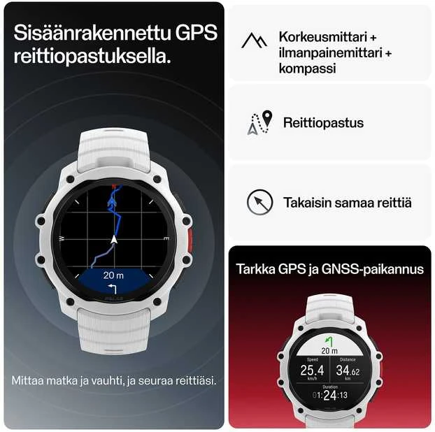 Išmanusis laikrodis Polar Street X Baltas S-L