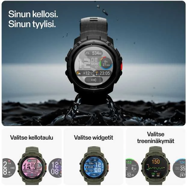 Išmanusis laikrodis Polar Street X Žalias S-L