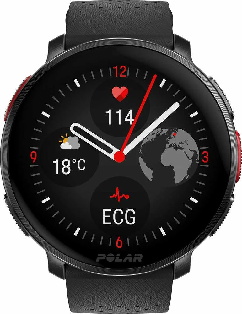 Išmanusis laikrodis Polar Vantage V3 S/L, Juodas