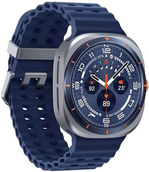 Išmanusis laikrodis Samsung | Galaxy Watch Ultra (2025) - Titanium Mėlyna (Navy Mėlyna strap)