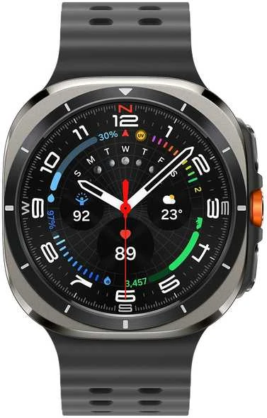 Išmanusis laikrodis „Samsung Galaxy Watch Ultra“ sportinis laikrodis, 47 mm, sidabrinis (2025 m.)