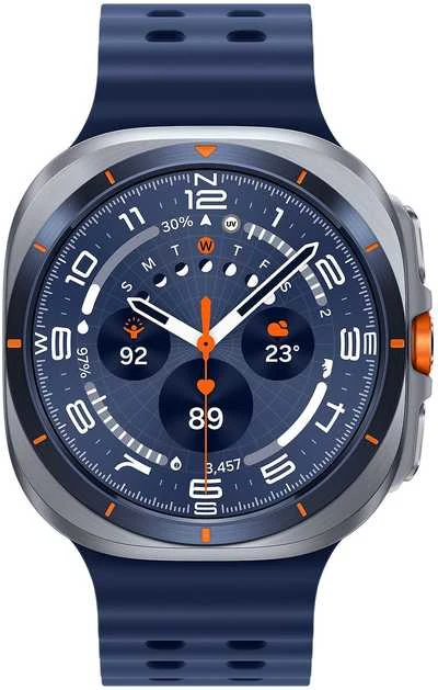 Išmanusis laikrodis Samsung | Galaxy Watch Ultra (2025) - Titanium Mėlyna (Navy Mėlyna strap)