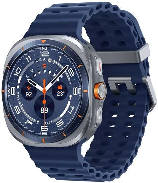 Išmanusis laikrodis Samsung | Galaxy Watch Ultra (2025) - Titanium Mėlyna (Navy Mėlyna strap)