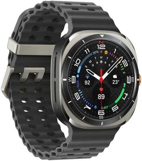 Išmanusis laikrodis „Samsung Galaxy Watch Ultra“ sportinis laikrodis, 47 mm, sidabrinis (2025 m.)
