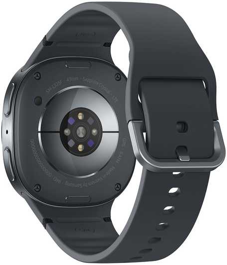 Išmanusis laikrodis Samsung Galaxy Watch 8 L325 40mm LTE Vakarų regionas – grafitas