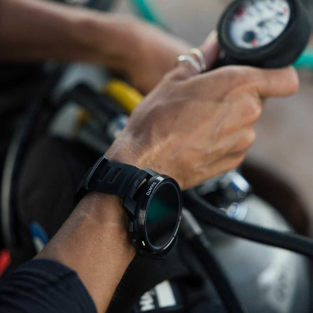 Išmanusis laikrodis Suunto Ocean -urheilukello, 50 mm, All Juodas