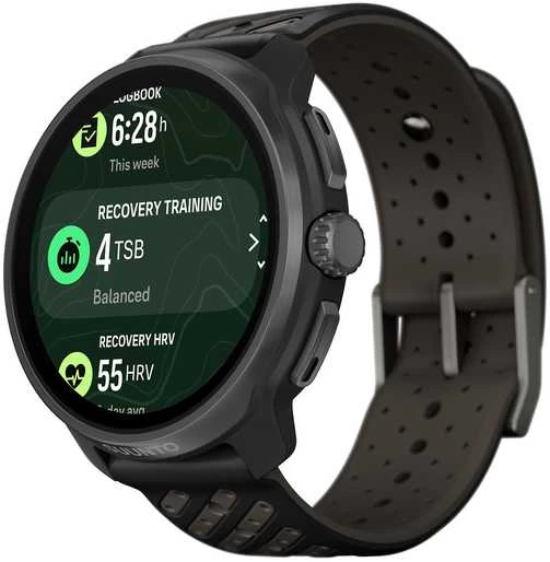 Išmanusis laikrodis SUUNTO RACE 2 TITANIUM Juodas sportinis laikrodis