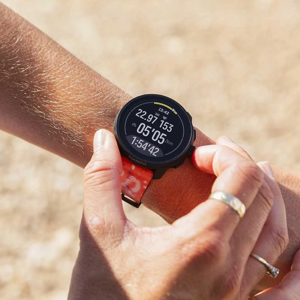 Išmanusis laikrodis SUUNTO RACE S POWDER Oranžinis sportinis laikrodis