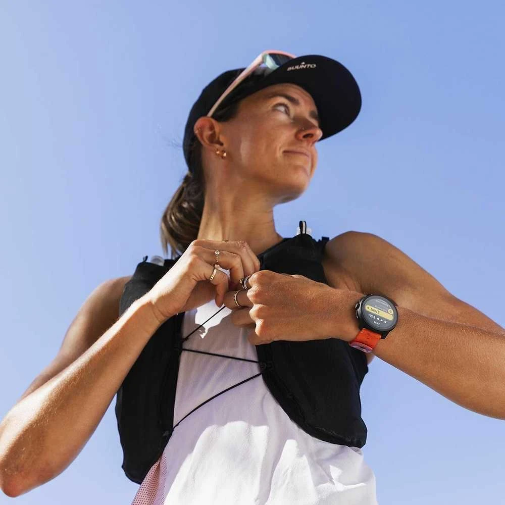 Išmanusis laikrodis SUUNTO RACE S POWDER Oranžinis sportinis laikrodis