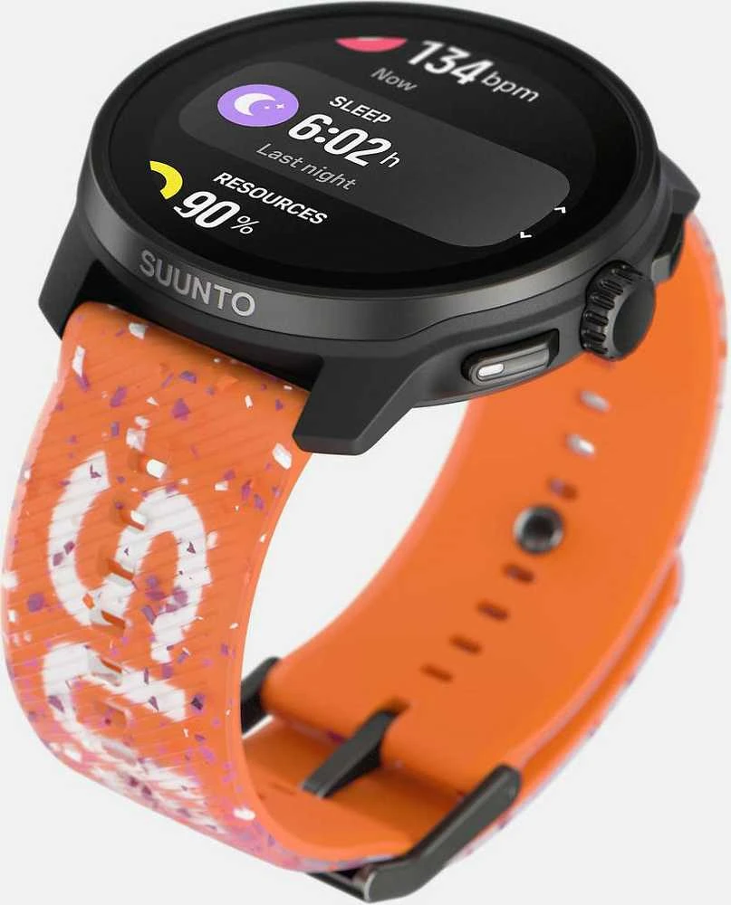 Išmanusis laikrodis SUUNTO RACE S POWDER Oranžinis sportinis laikrodis