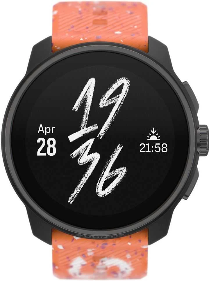 Išmanusis laikrodis SUUNTO RACE S POWDER Oranžinis sportinis laikrodis