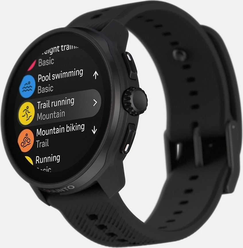 Išmanusis laikrodis SUUNTO RACE S ALL, Juodas