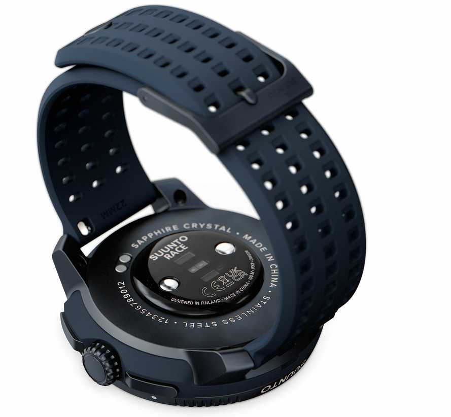 šmanusis laikrodis Suunto Race, Juodos spalvos