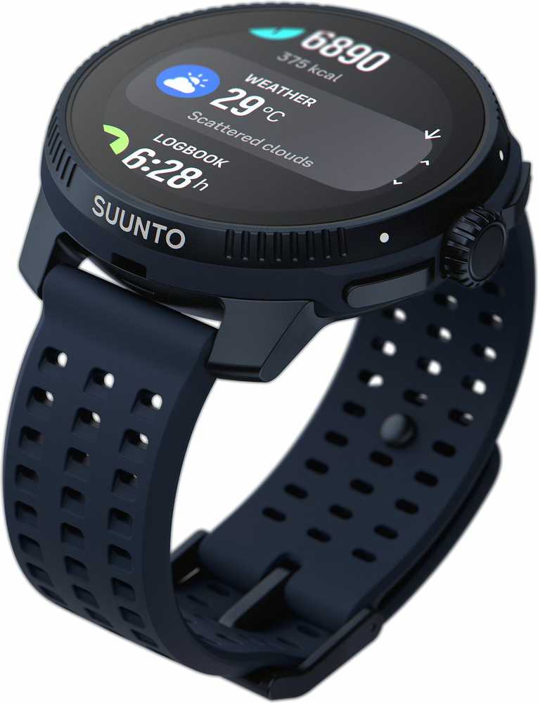 šmanusis laikrodis Suunto Race, Juodos spalvos