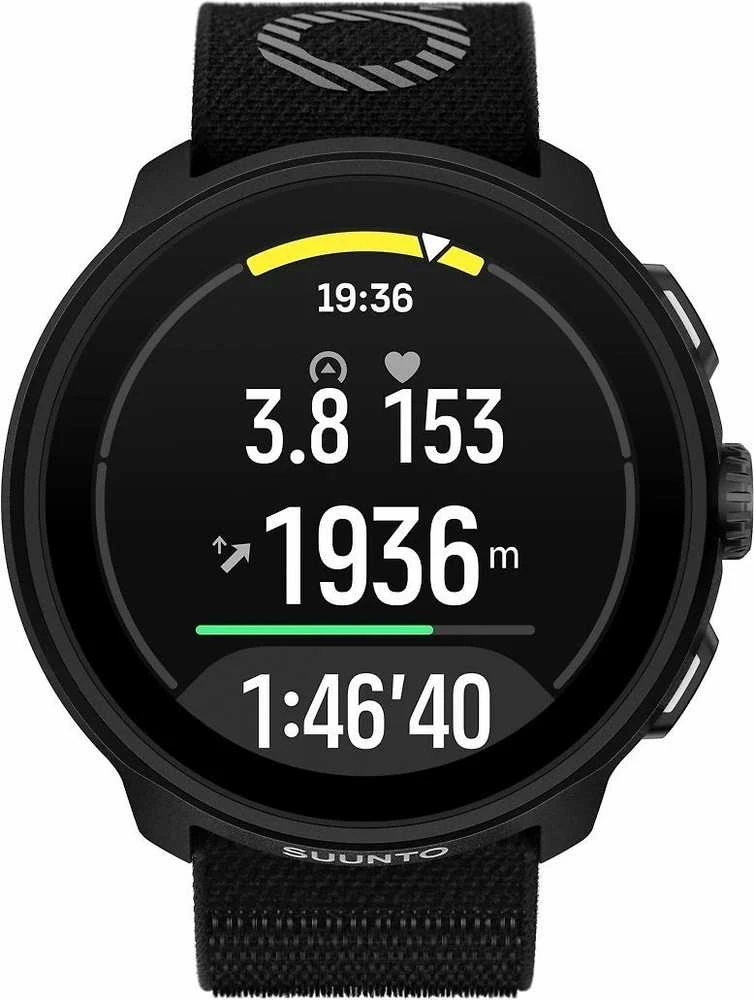 Išmanusis laikrodis SUUNTO RUN ALL Juodas sportinis laikrodis