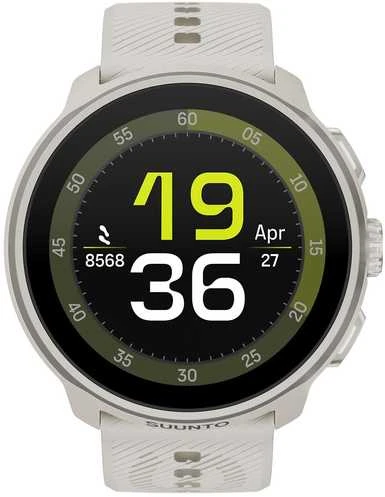 Išmanusis laikrodis Suunto Run urheilukello, 46 mm, Frost Gray silikonirannekeella