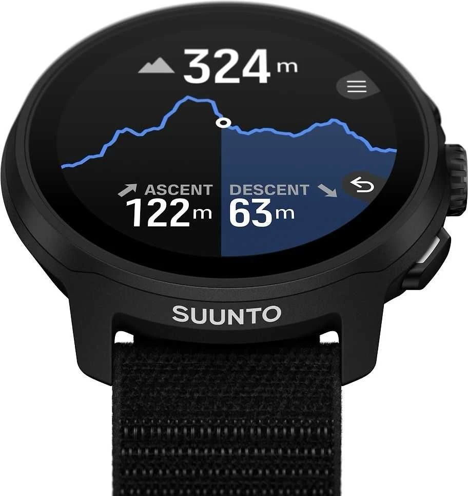 Išmanusis laikrodis SUUNTO RUN ALL Juodas sportinis laikrodis